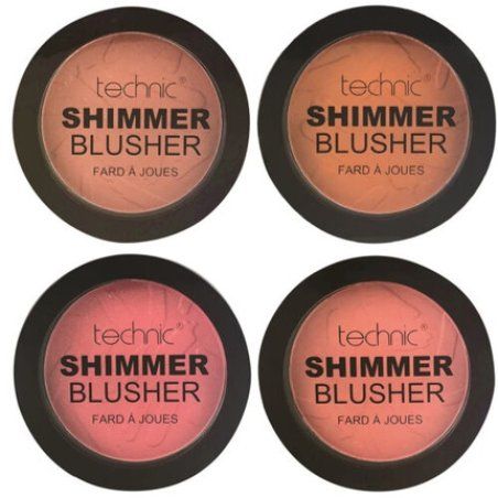 Technic Shimmer Blusher Powder Vegan Cheek Highlighter