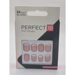 Perfect 10 Pre-Glued False Nails Lost in Paris B29 AEI