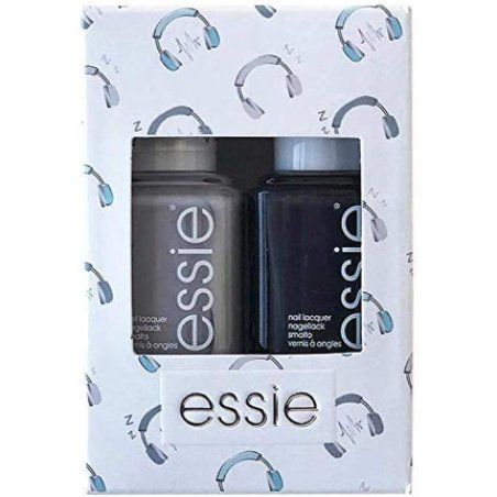 Essie Press Pause Greys Nail Polish Duo Kit 2 X 135ml Black Grey