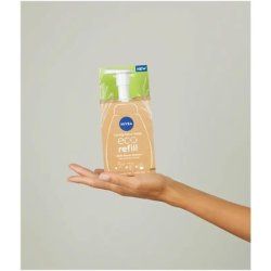 NIVEA Hand Soap Eco Refill Starter Kit with Lemongrass Scent