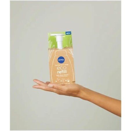NIVEA Hand Soap Eco Refill Starter Kit with Lemongrass Scent