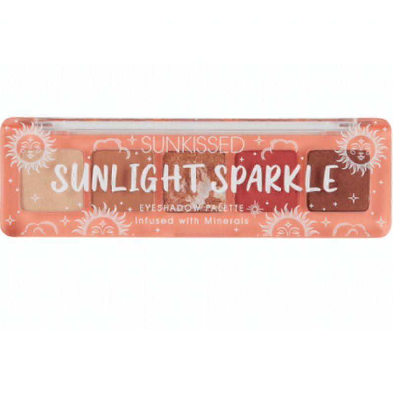 Sunkissed Sunlight Sparkle Eyeshadow Palette 4.5g - 5 Beautiful Shades
