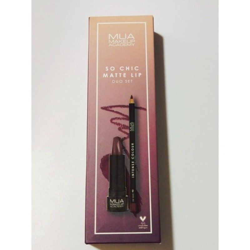 MUA Makeup Academy So Chic Matte Lip Duo Set