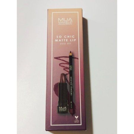 MUA Makeup Academy So Chic Matte Lip Duo Set