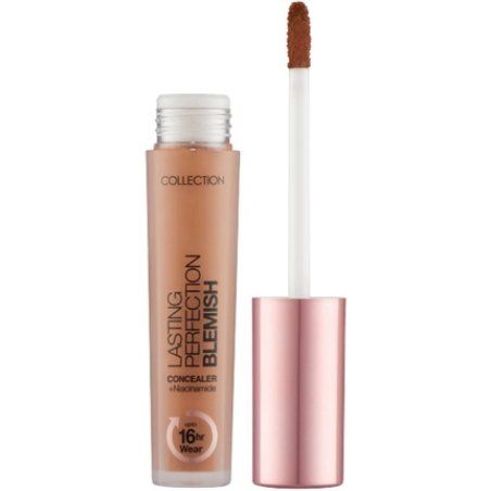 Collection Cosmetics Lasting Perfection Full Coverage Blemish Concealer With Niacinamide 4ml Medium Caramel