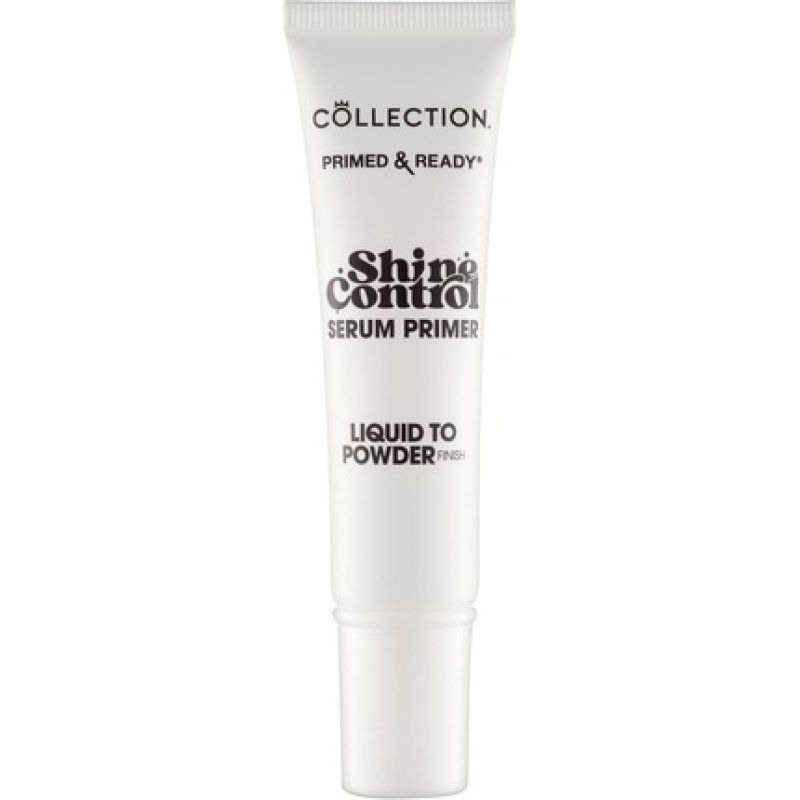 Collection Cosmetics Primed And Ready Shine Control Serum Primer Mattifying Facial Primer 20ml