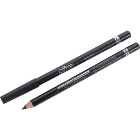 Saffron Metallic Eyeliner Pencil Black