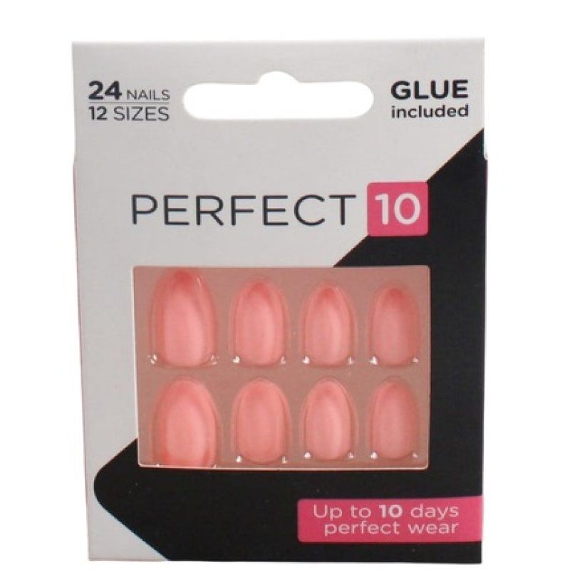 Elegant Touch Perfect 10 False Nails In Coral