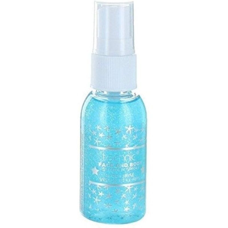 Technic Face & Body Glitter Shimmer Spray Orange