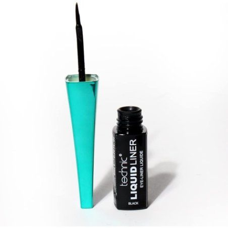 Technic Waterproof Liquid Liner High Coverage Water Resistant Long Lasting Liquid Eyeliner - Quick Drying Formula &