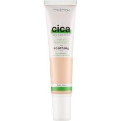Collection Cosmetics Hydrating Medium Coverage Cica Foundation Infused with Anti-Redness 30ml Porcelain