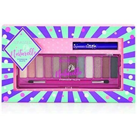 Sunkissed Oh Naturelle Eyeshadow Palette 12 Shades 1.7g Each