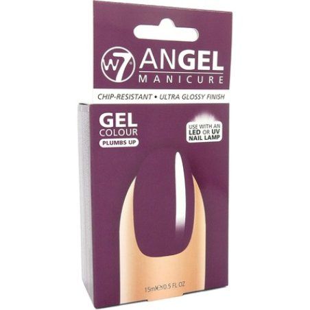 W7 Angel Manicure Gel Nail Colour Plumbs Up