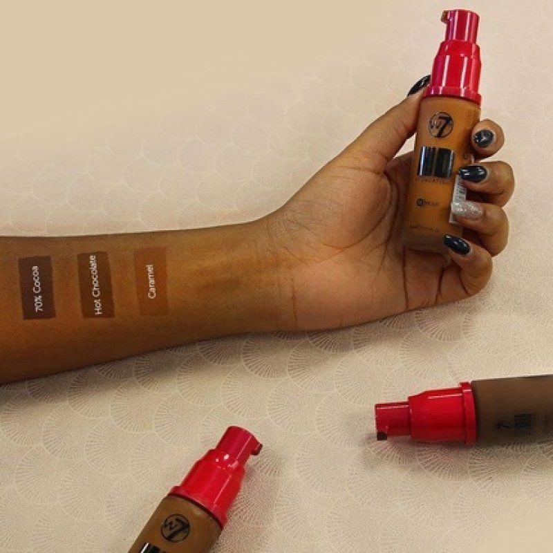 W7 Hd Foundation Hot Chocolate