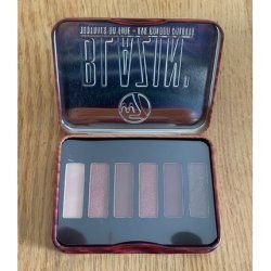 W7 Blazin' Eyeshadow Palette With 6 Shades
