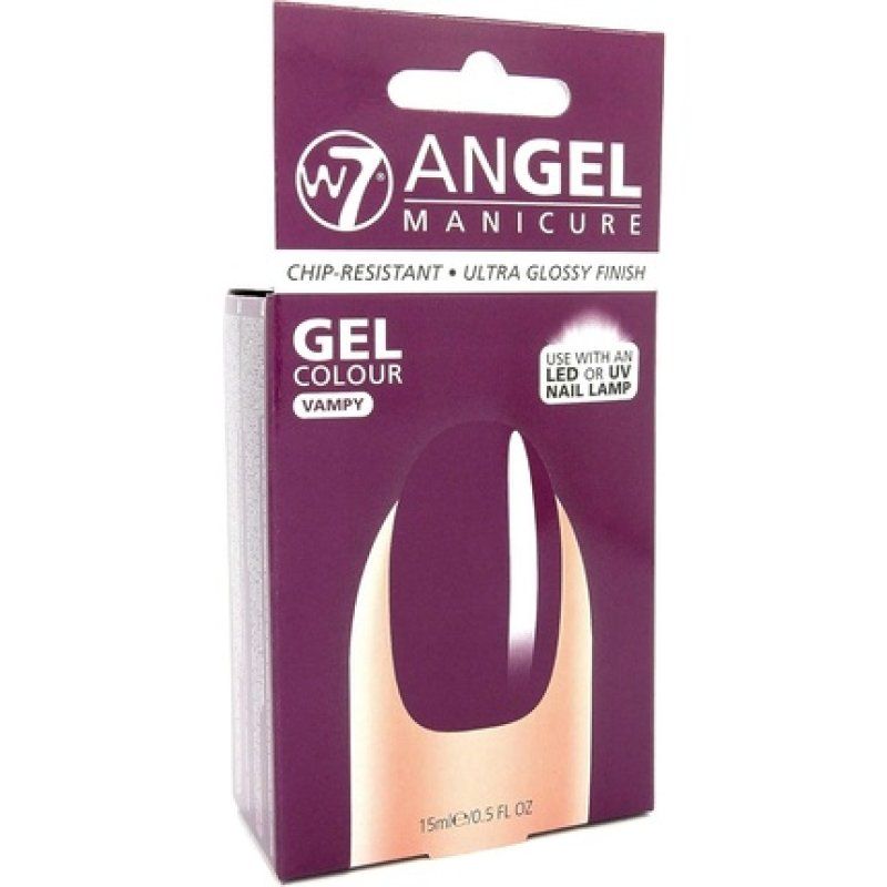 W7 Angel Manicure Gel Nail Colour Vampy