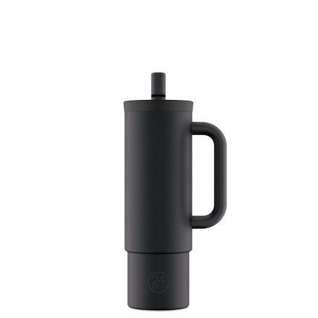 24Bottles - Straw Cup - Tuxedo Black - 800 ml