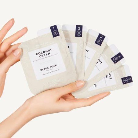 Voesh Pedi In A Box 5 Step O2 Fizz Coconut Cream