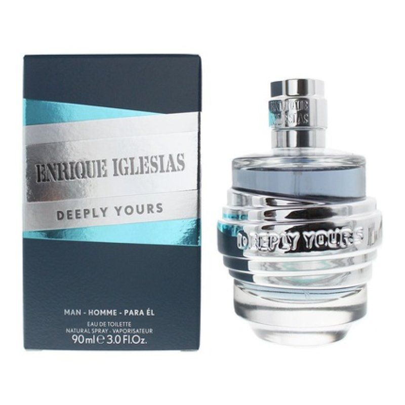 Enrique Iglesias Deeply Yours Eau De Toilette 90ml Men Spray
