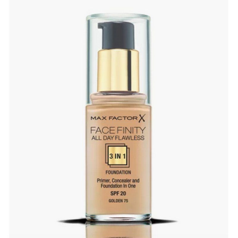 Max Factor Facefinity All Day Flawless 3 In 1 Bottle liquid 75 Golden