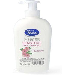 Gillette Venus Liquid Hand Soap Sensitive Almond Milk Pump 12x250ml