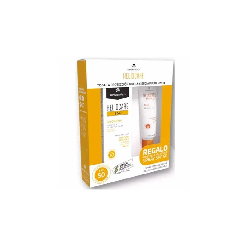 Heliocare Heliocare 360 Oil Free Gel Spf50 50ml With Free Gift