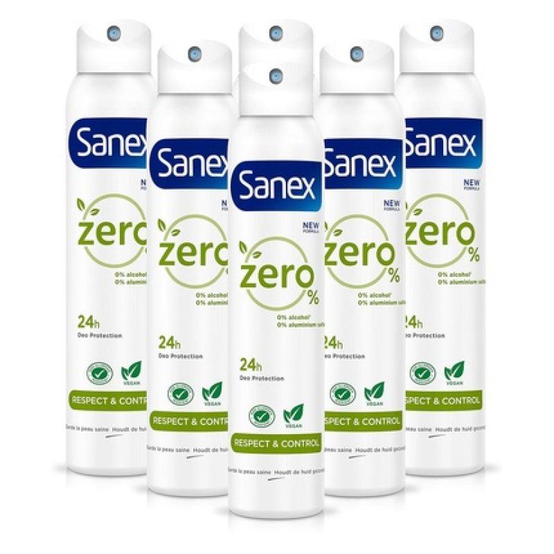 Sanex Zero% Respect & Control Deodorant Spray 200ml