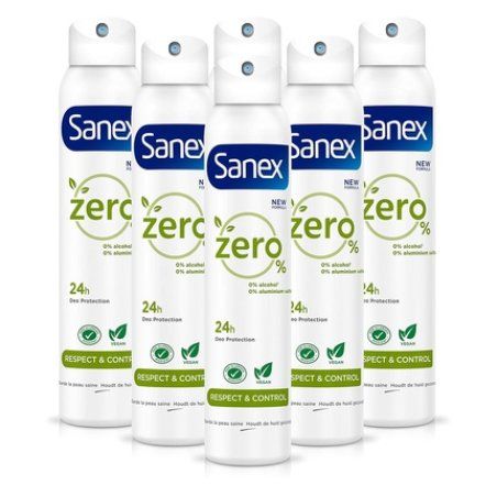 Sanex Zero% Respect & Control Deodorant Spray 200ml