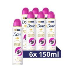 Dove Deodorant Spray Go Fresh Acai Berry And Waterlily - 6 X 150 Ml