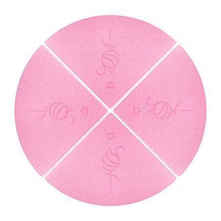 Sugarpowder Triangular Makeup Sponge Set Of 4