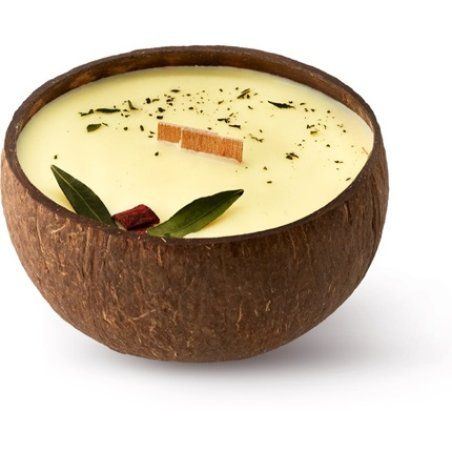 Tropicandle Lime & Mango Scented Candle Wooden Wick 350 Ml