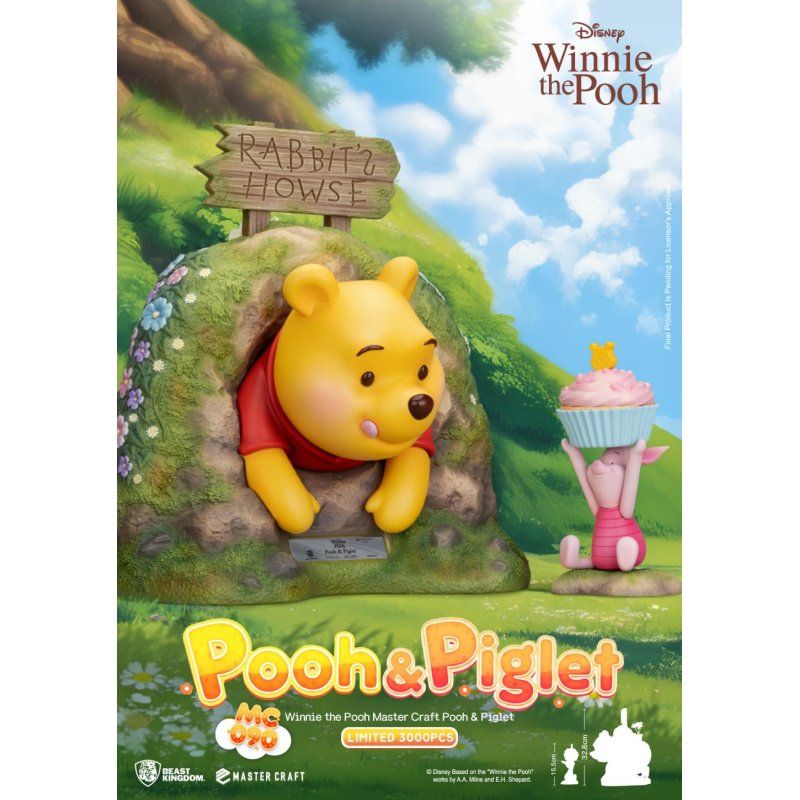WINNIE L'OURSON - Winnie & Porcinet - Statuette Master Craft 32.6cm