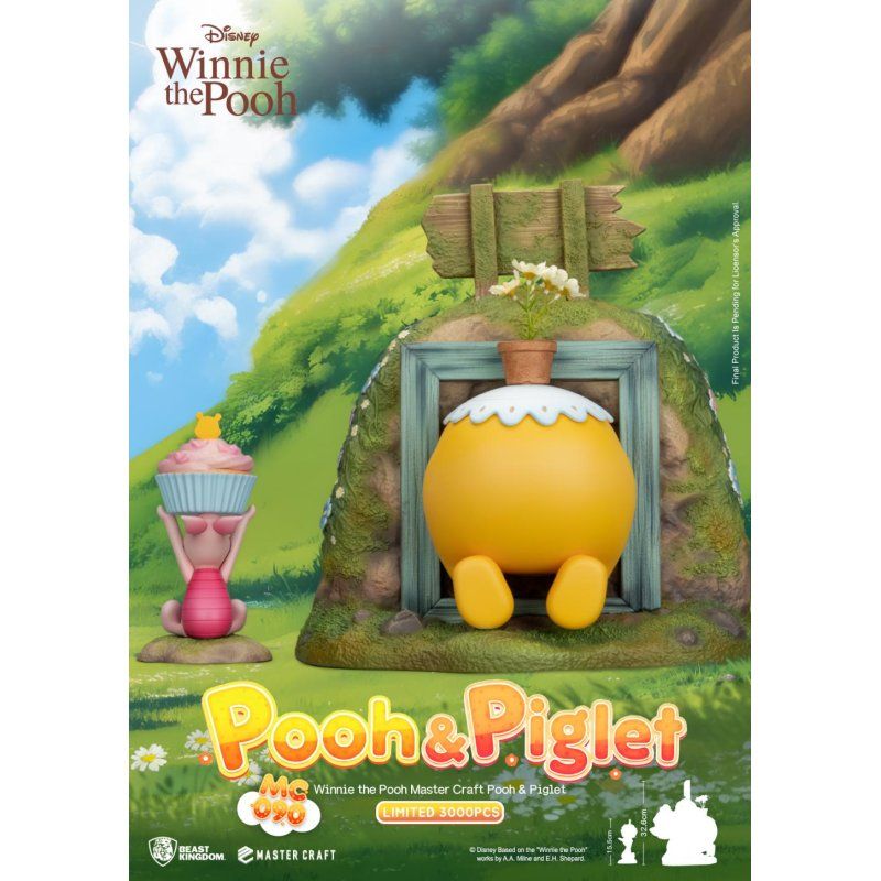 WINNIE L'OURSON - Winnie & Porcinet - Statuette Master Craft 32.6cm