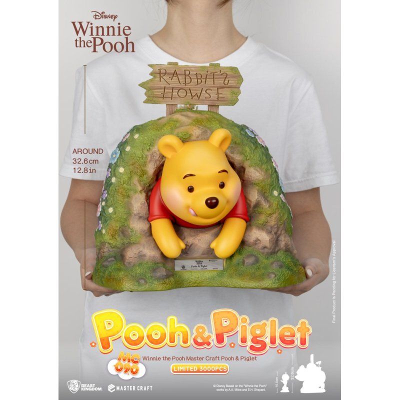 WINNIE L'OURSON - Winnie & Porcinet - Statuette Master Craft 32.6cm