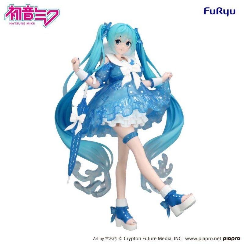 HATSUNE MIKU - Rainy Dance - Statuette Trio-Try-It 19cm