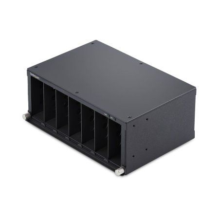 StarTech.com 7-Slot Unmanaged Media Converter Chassis for MCM Media Converter Series, Full Power Isolation, Active