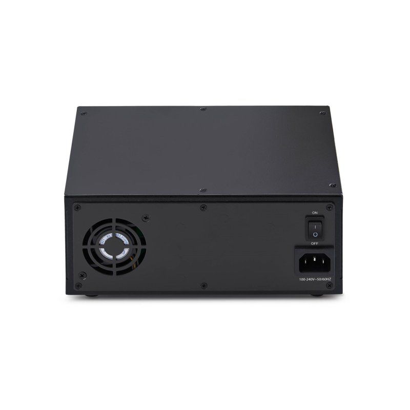 StarTech.com 7-Slot Unmanaged Media Converter Chassis for MCM Media Converter Series, Full Power Isolation, Active