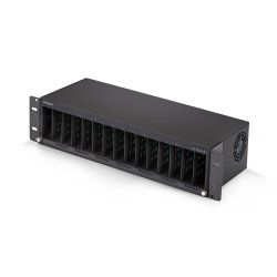 StarTech.com 15-Slot Unmanaged Media Converter Chassis for MCM Media Converter Series, Full Power Isolation, Active