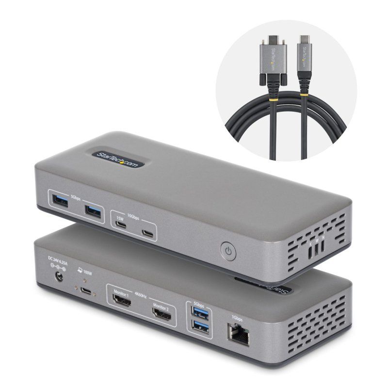 STATION DACCUEIL USB-C - DOUBLE CRAN HDMI 4K 60HZ
