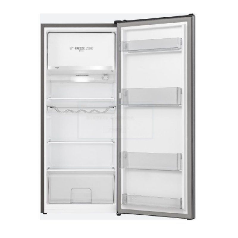 Hisense RR220D4BDE frigo combine Pose libre 165 L Argent