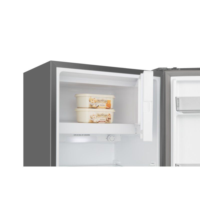 Hisense RR220D4BDE frigo combine Pose libre 165 L Argent