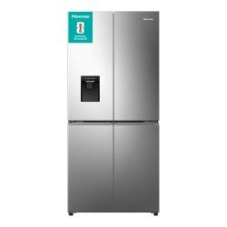Hisense RQ5P470SMIE fridge-freezer Freestanding 482 L Silver, Stainless steel