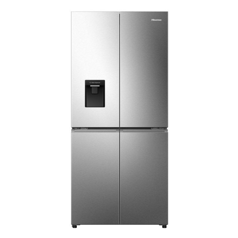 Hisense RQ5P470SMIE fridge-freezer Freestanding 482 L Silver, Stainless steel