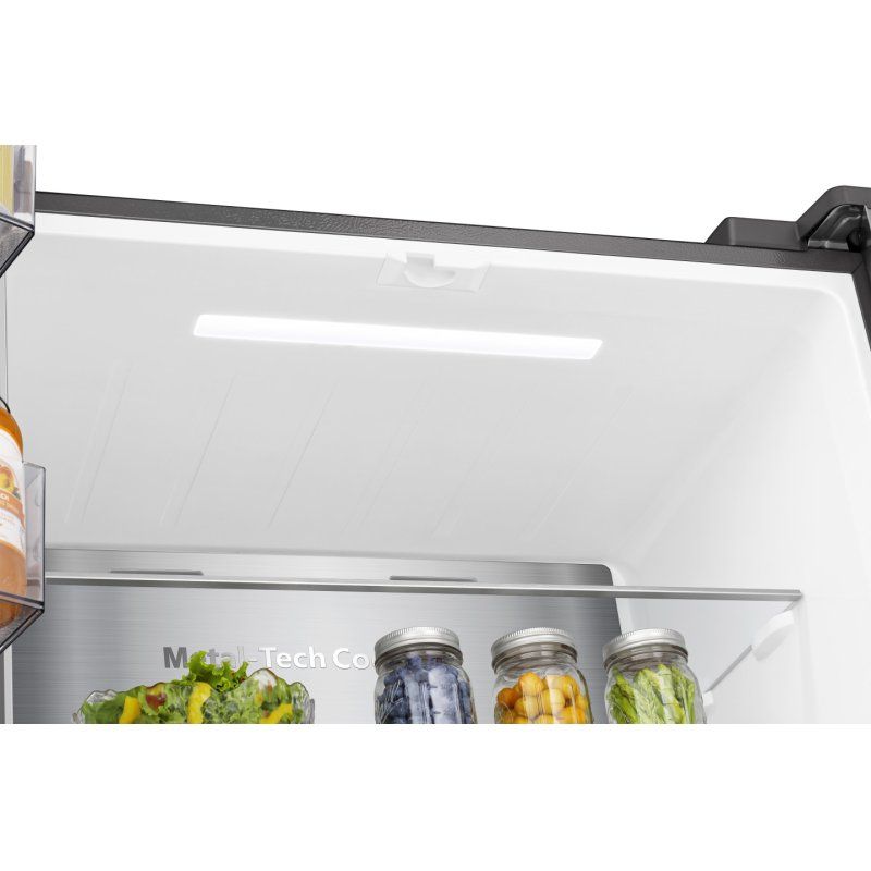 Hisense RQ5P470SMIE fridge-freezer Freestanding 482 L Silver, Stainless steel