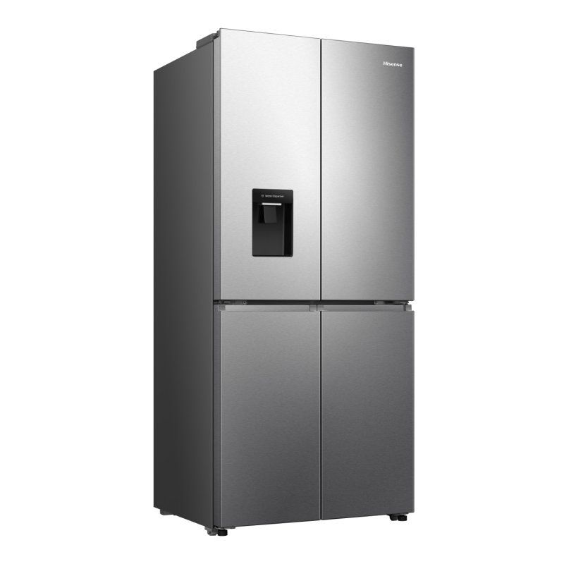 Hisense RQ5P470SMIE fridge-freezer Freestanding 482 L Silver, Stainless steel