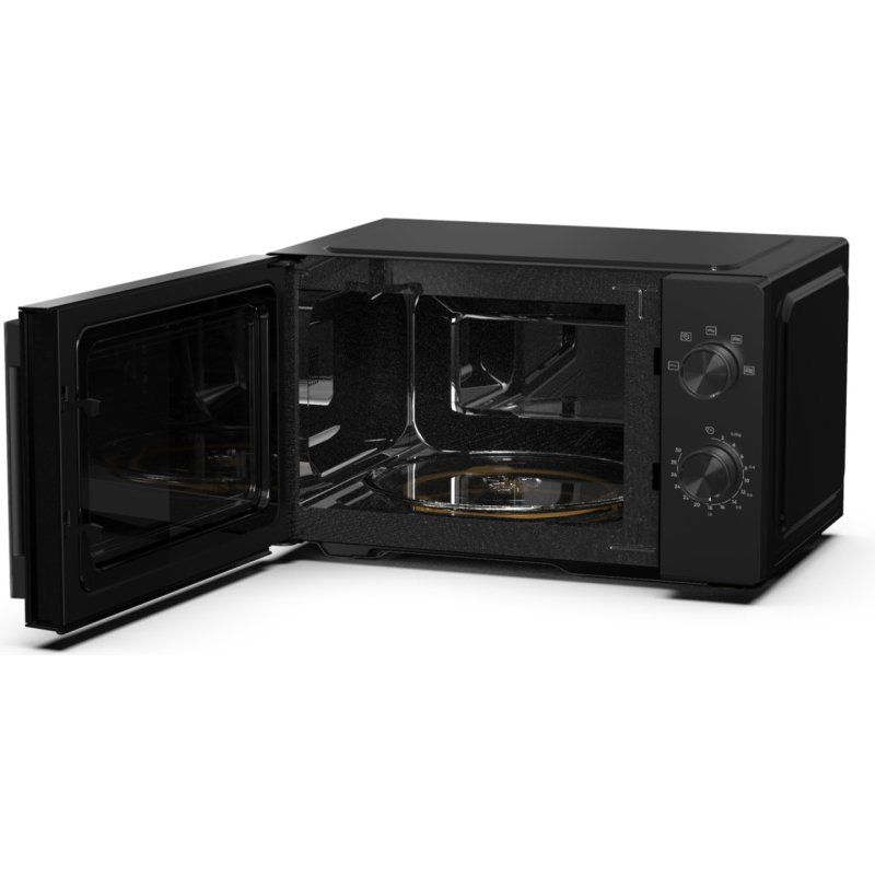 Hisense H20MOBP1HI Black Solo microwave Countertop 20 L 700 W