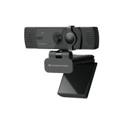 CONCEPTRONIC Webcam USB-A2.0/-C 120°4K/30Hz UltraHD Mikro sw