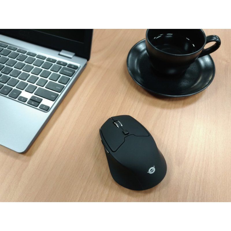 Conceptronic LORCAN02B Ergo souris Bureau Droitier Bluetooth Optique 1600 DPI