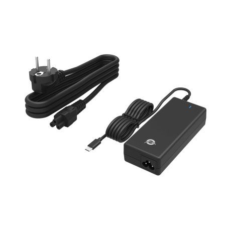 CONCEPTRONIC Ladegerät 1Port GaN USB-C Desk 100WPD3.0/PPS sw