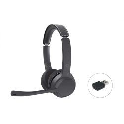 Conceptronic POLONA04BA Bluetooth Stereo Headset with USB Audio Adapter